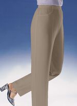Broek met praktische zijzakken ZAND