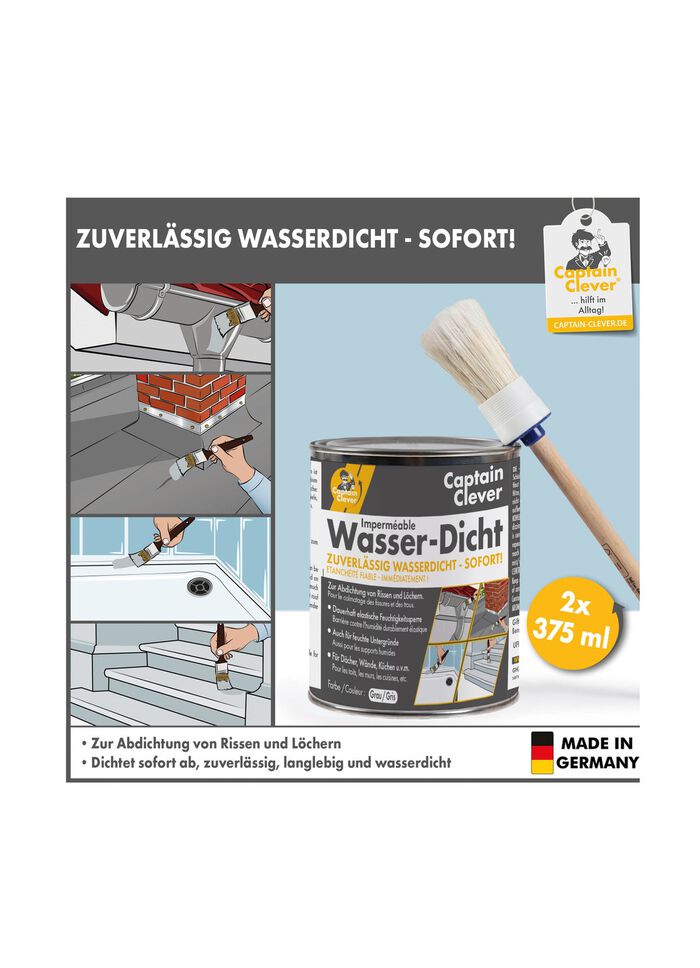 Captain Clever Waterproof blijvend elastische kit 