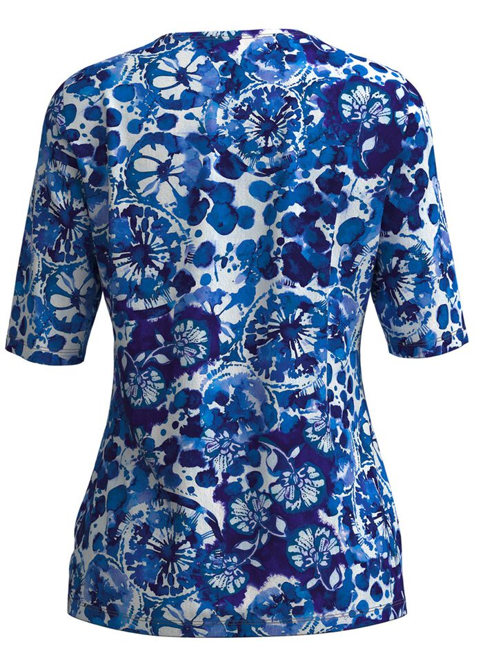 Shirt met bloemenmotief 