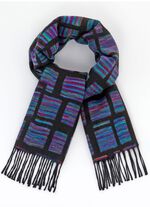 Sjaal met een interessant ontwerp 