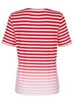 Shirt met geplaatst printmotief 