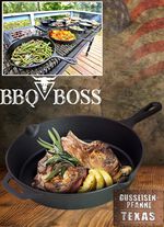 Gietijzeren pan van gesmeed ijzer 