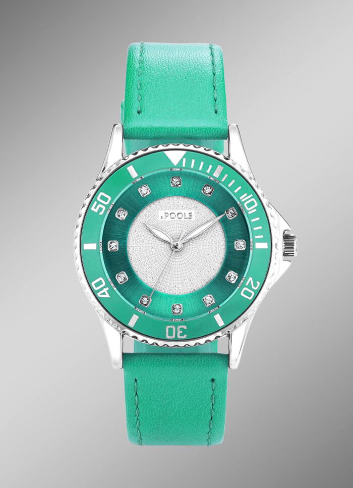 Modern quartz dameshorloge Pools 2607 