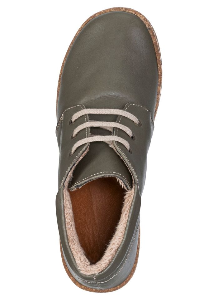 ELENA EDEN, gevoerde dameslaarzen, breedte G, met uitneembaar voetbed 