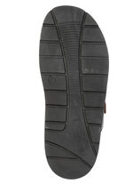 GINO GALANTE, klassieke herenklompen, gemaakt van leer KASTANIE