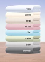 Jersey stretch elastaan hoeslakens Uitstekend van Florella BEIGE