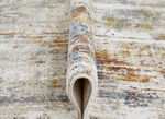 Inventief ontworpen bruggen en tapijten BEIGE-BLAUW