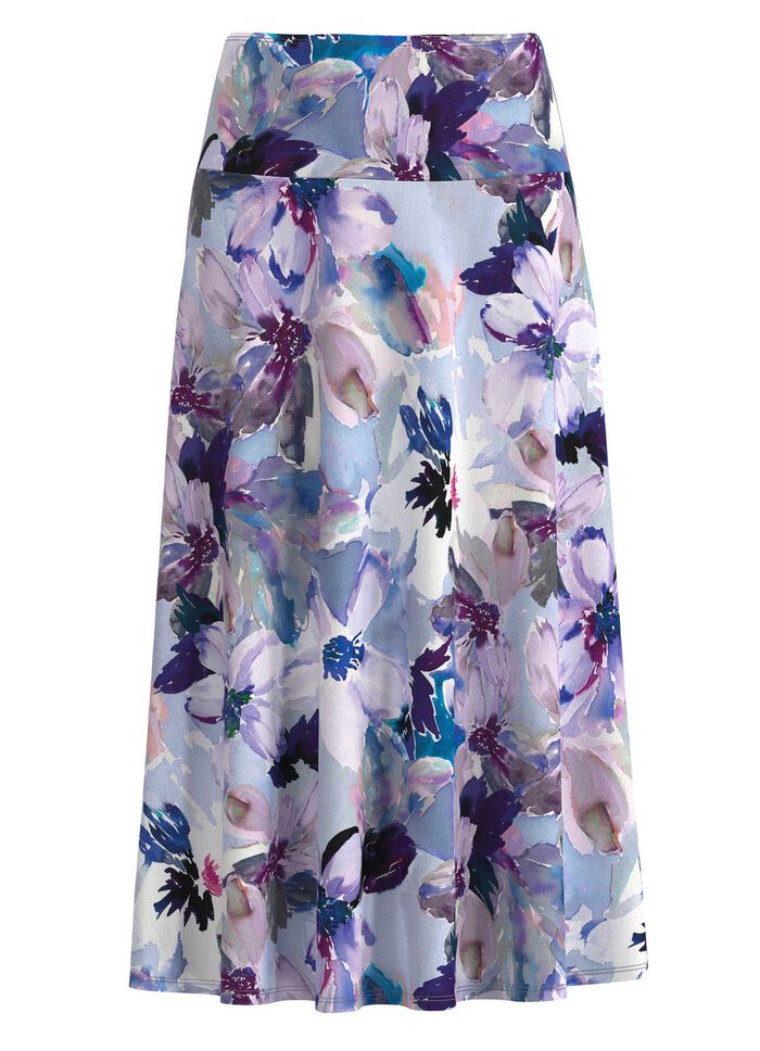 Rok met bloemenmotief 