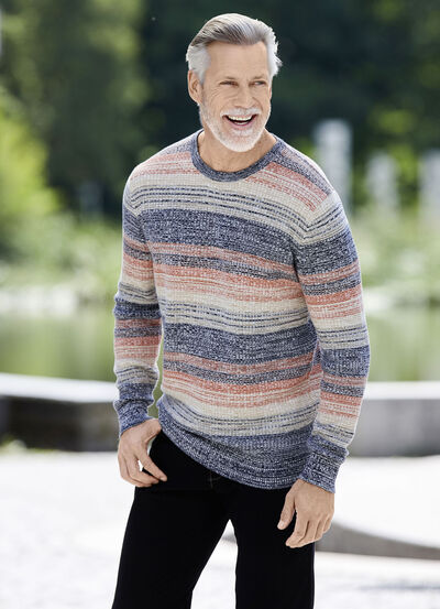 Aantrekkelijke trui met ronde hals 