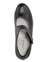 Waldläufer, elegante damespumps, breedte H, met uitneembaar voetbed ZWART