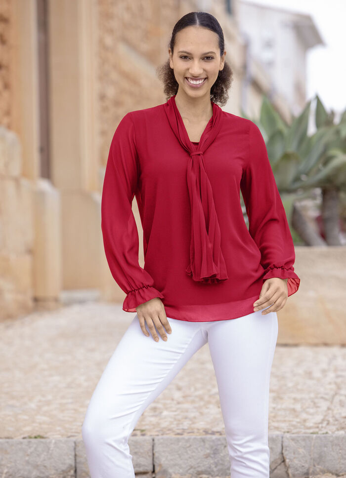 Tuniek met strik ROT