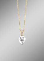 Hanger met briljant geslepen diamanten 