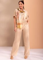 Blazer met overhemdkraag 