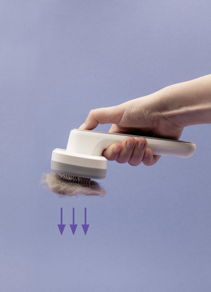 "PiddiPet IonBrush" borstel voor dierenhaar 