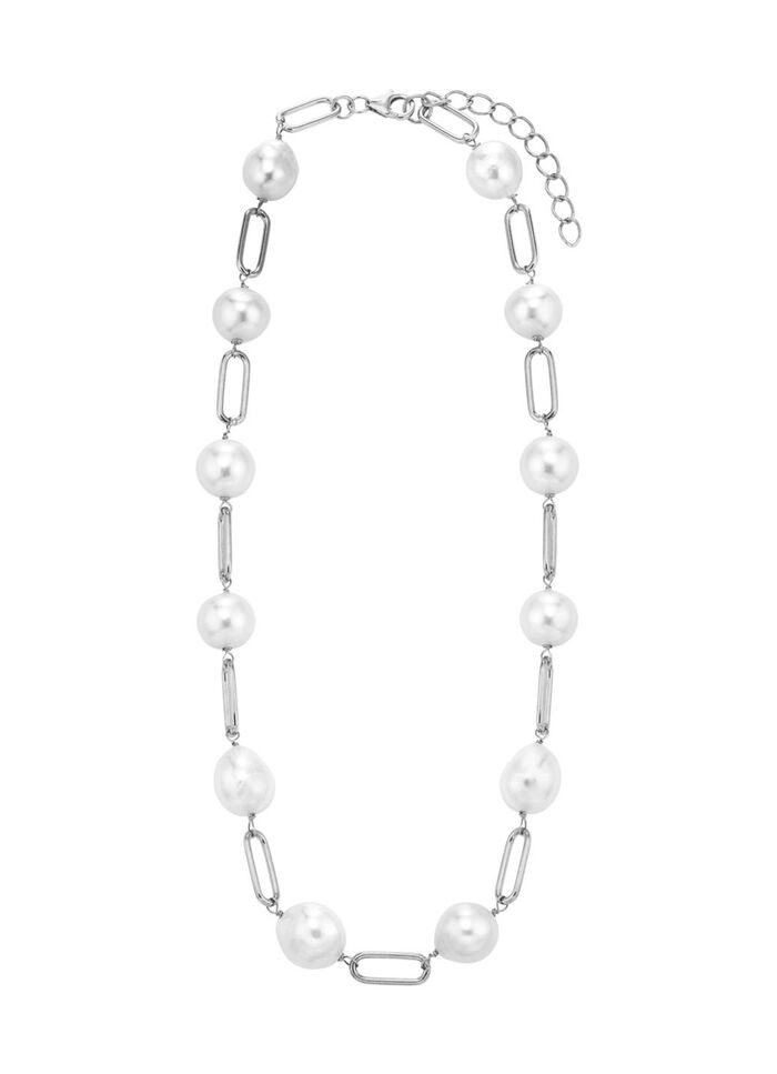 Ketting met SW gekweekte parels 