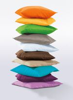 Satijnen beddengoedprogramma van Mesana WIT