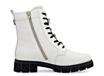 Remonte, chique dames enkellaarsjes, winterschoenen, breedte G, met rits NATURWEISS