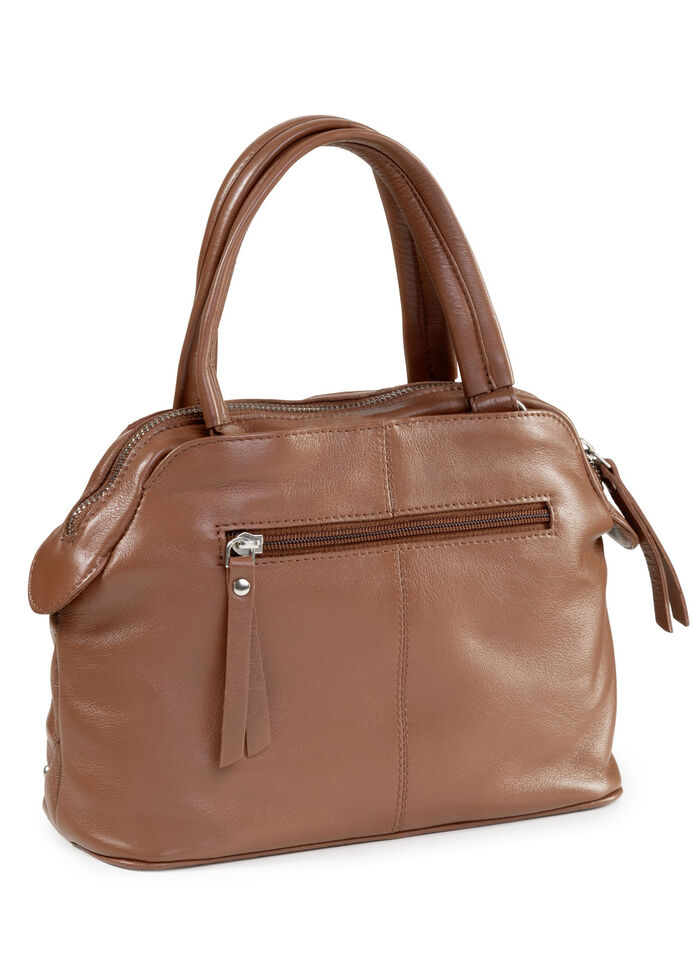 Laurina, tas, dames, met afneembare, verstelbare schouderband COGNAC
