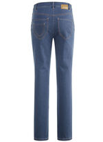 Jeans met een slimme zakoplossing JEANSBLAU