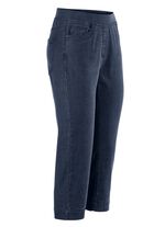 Caprijeans met strasssteentjes 