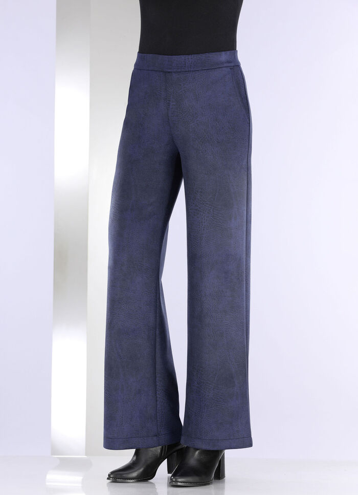 Broek met comfortabele breedte MARINE