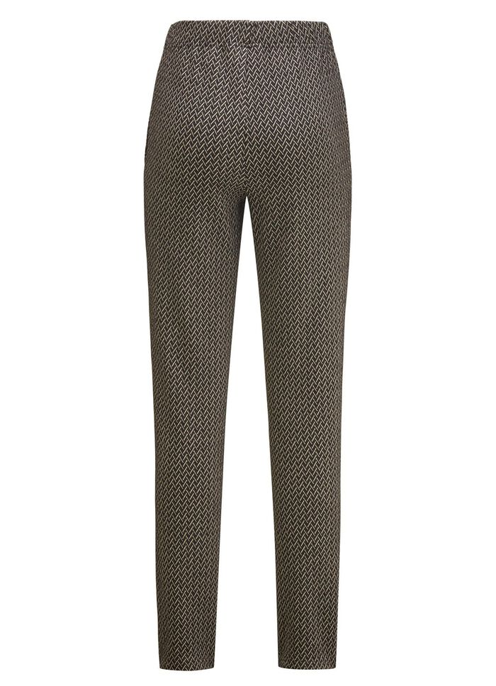 Broek met visgraatmotief 