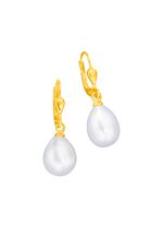 Oorbellen met gekweekte zoetwaterparels 