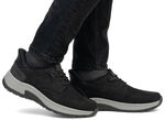 Rieker sneakers met verstevigde achterkap voor eenvoudig aantrekken SCHWARZ