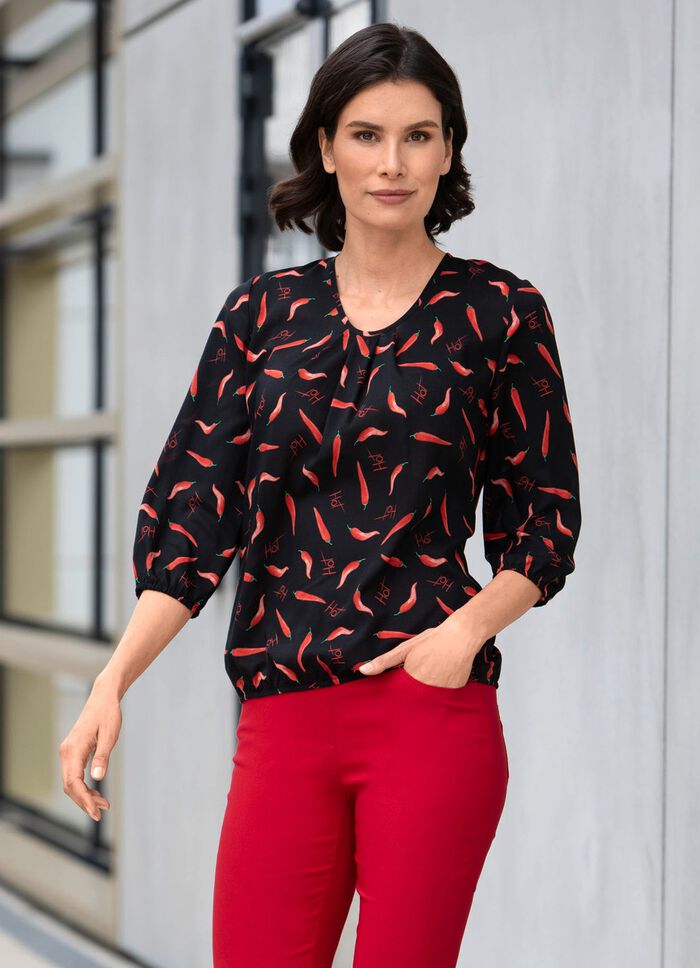 Tuniek met inkjetprint 