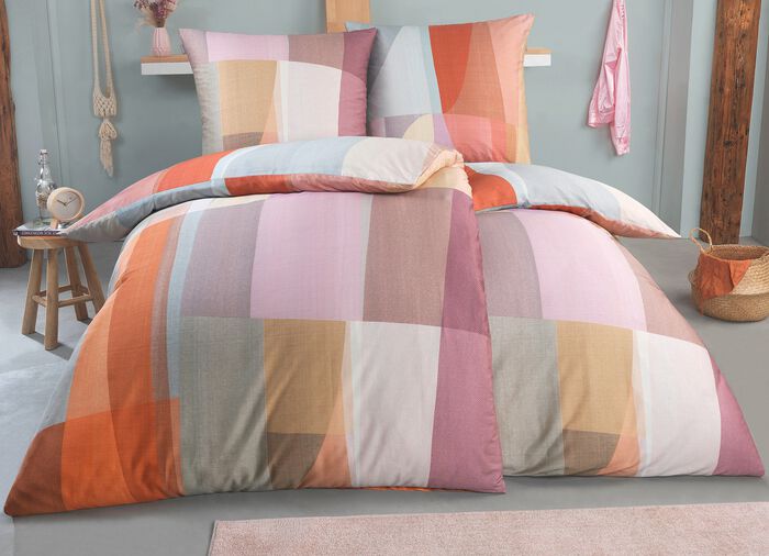 Mako satijnen beddengoedset 