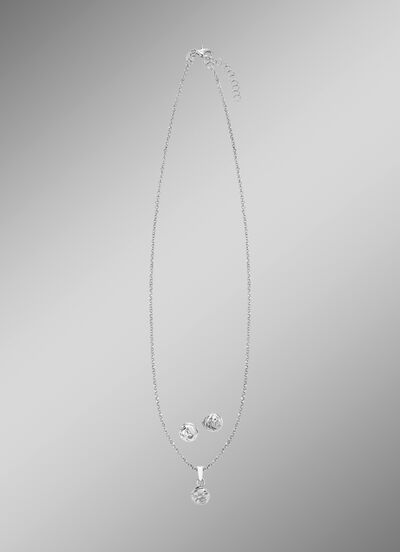 Prachtige 2-delige zilveren sieradenset 