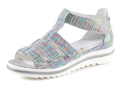 Waldl&auml;ufer, comfortabele damessandalen, breedte H, met uitneembaar voetbed 