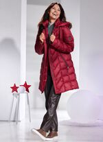 Korte jas met afneembare capuchon 