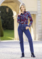 Blouse met een geweldig paisley-dessin 