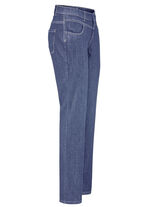 Magische jeans met figuurcorrigerend jeanszadel JEANSBLAU