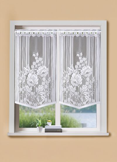 Raam- en deurgordijnen met doortrekstang 