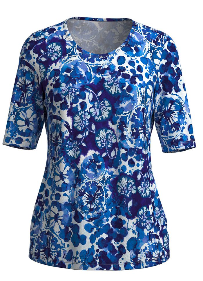 Shirt met bloemenmotief 
