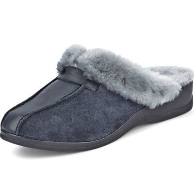 ELENA EDEN pantoffels met voering van echt lamsleer 