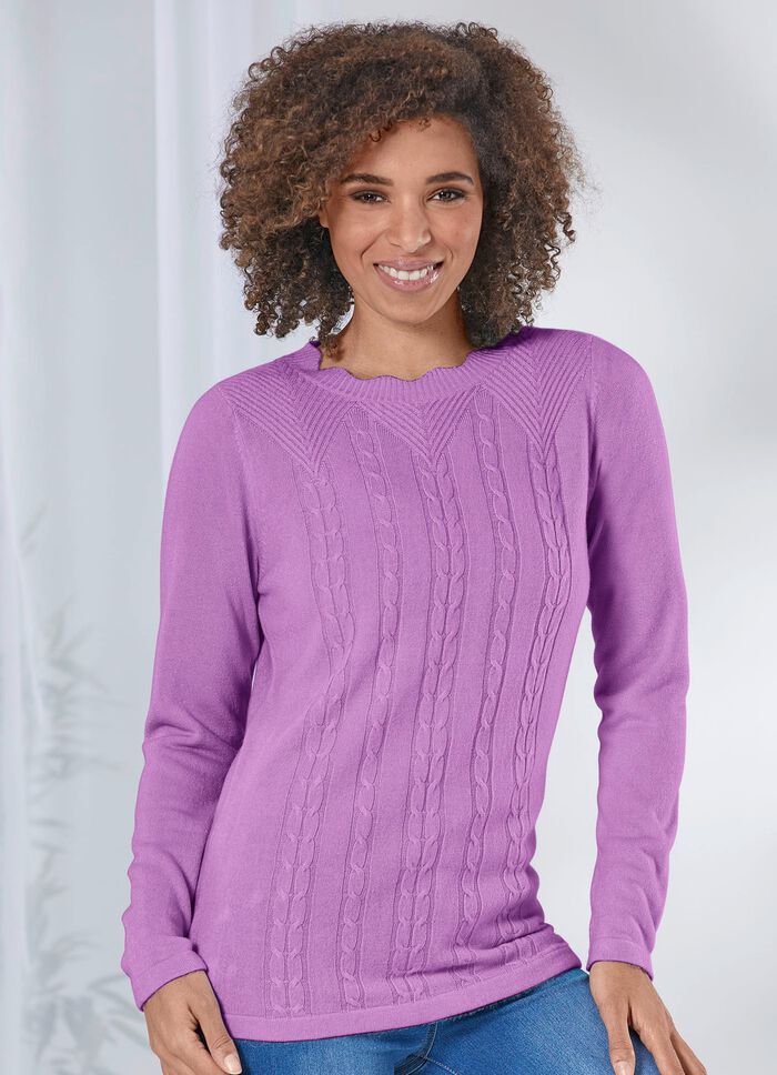 Trui in zeer zachte kwaliteit KROKUS