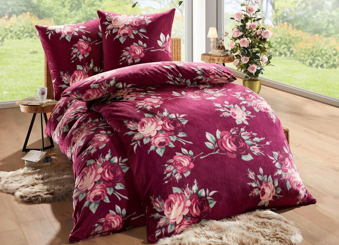 Beddengoedset van microvezel fleece 