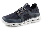 Rieker sneakers met elastische decoratieve vetersluiting DUNKELBLAU