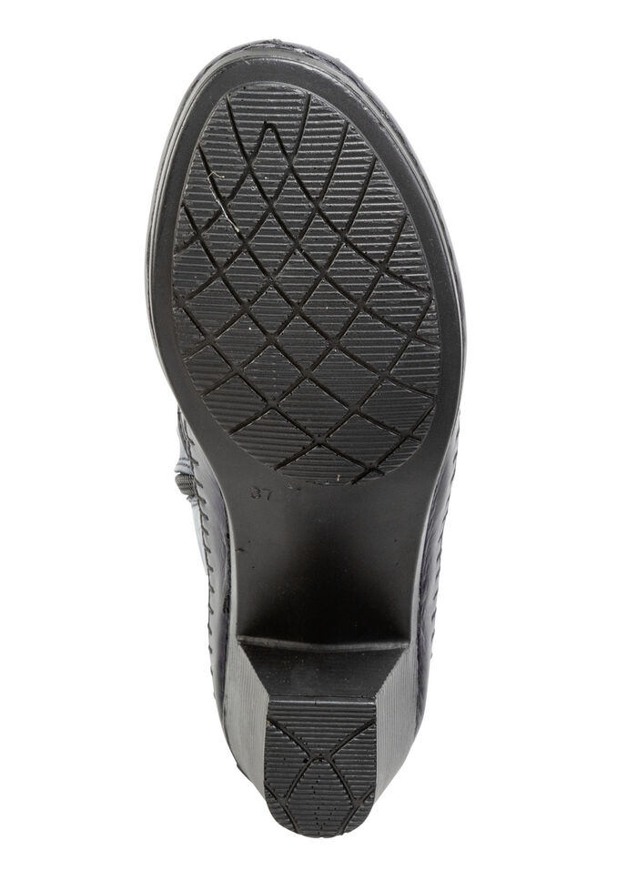 Gemini, modieuze dames enkellaarsjes, winterschoenen, breedte G, met rits BLAU