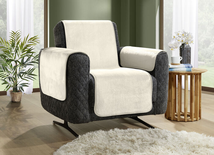 Woonaccessoires met antisliplaag CRÈME