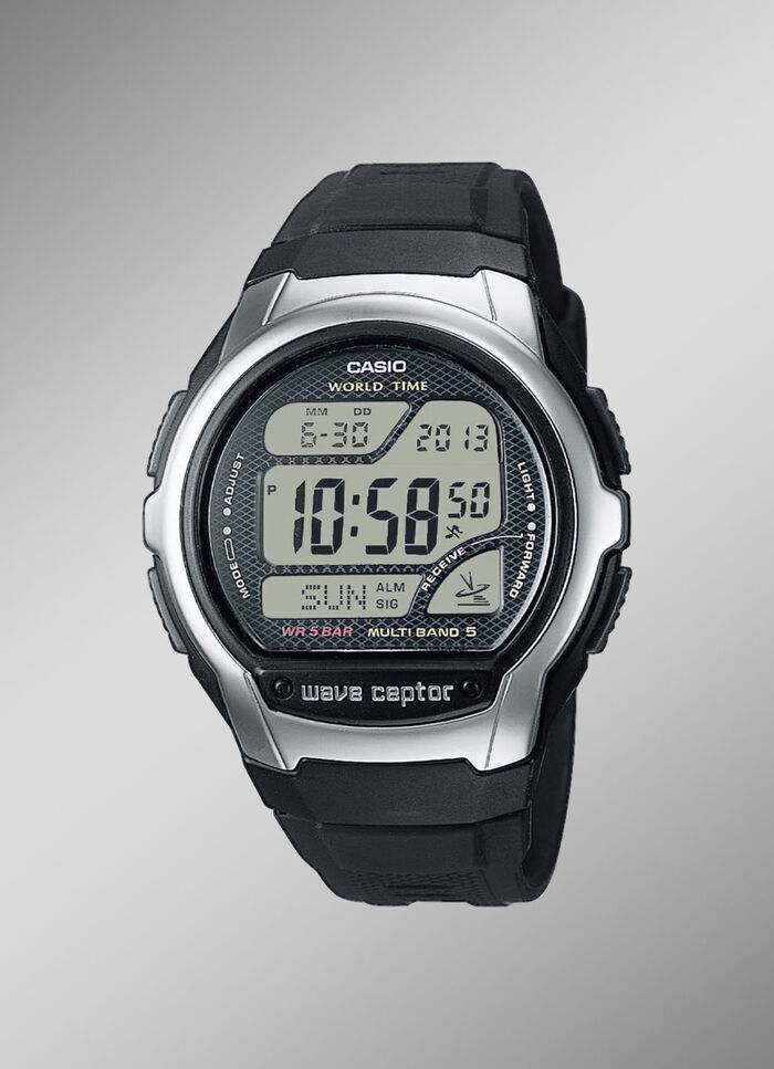 Casio radio digitaal herenhorloge 