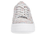 Remonte sneakers gemaakt van effectief gestructureerd textielmateriaal WEISS-MULTICOLOR