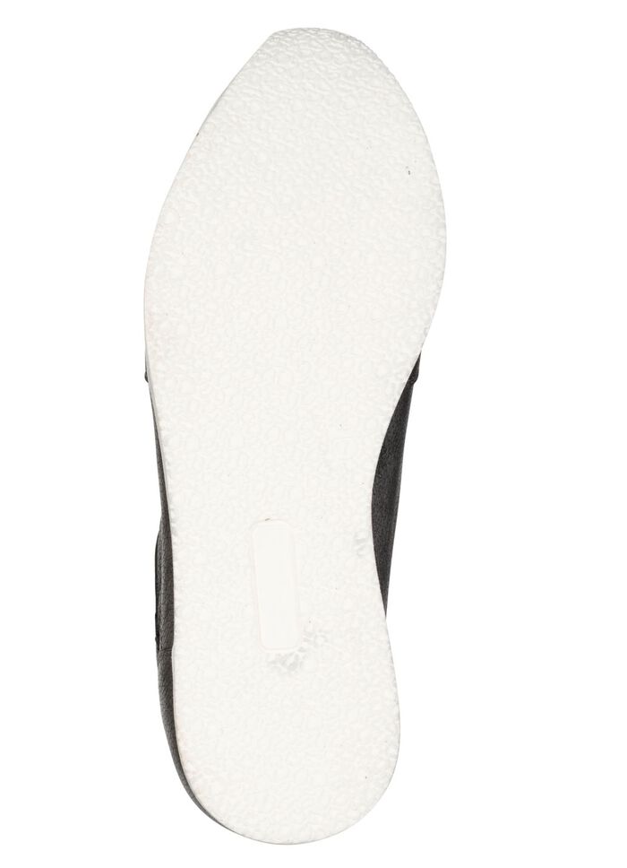 ELENA EDEN, comfortabele damessneakers, breedte G, met uitneembaar voetbed OUD ZILVER