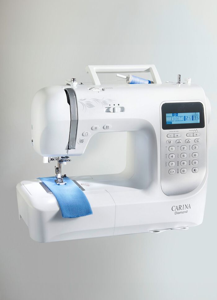 Geautomatiseerde naaimachine met vrije arm 