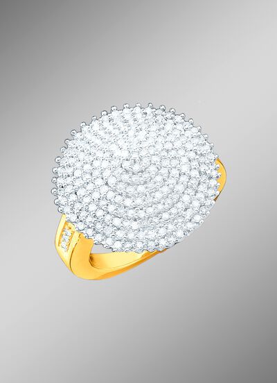 Diamanten ring met 216 diamanten 
