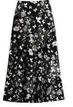Rok met figuurflatterend juk 