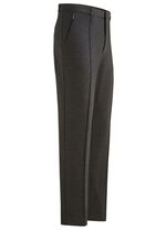 Modieuze "Klaus Models" broek met elastische tailleband in 4 kleuren ANTRACIET MOTIEF